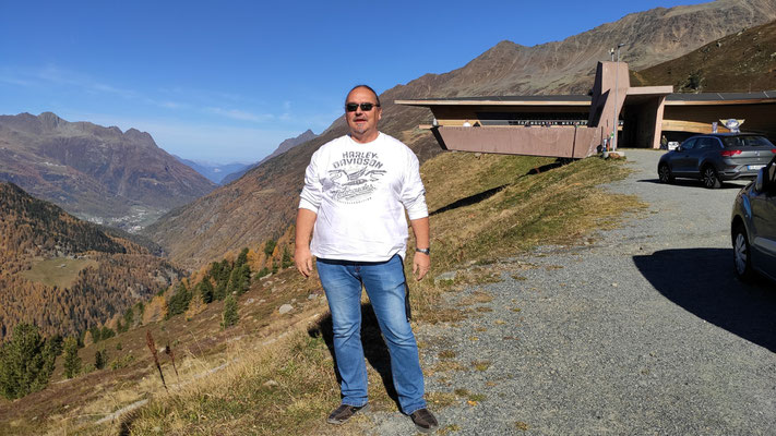 am Timmelsjoch auf der Hochalpenstraße