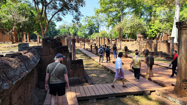 der Banteay Srei Tempel