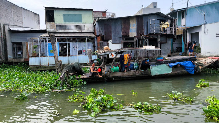 in Phà An Ninh (leider ohne schwimmenden Markt)