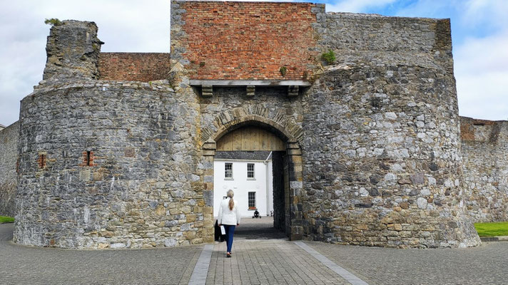 in der Festung von Dungarvan