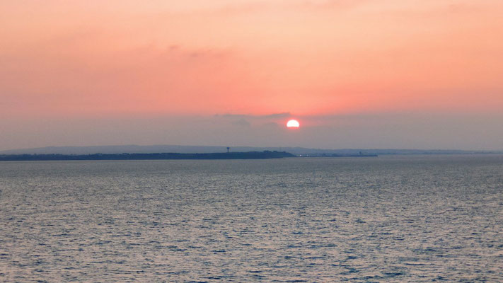 noch ein schöner Sonnenuntergang...