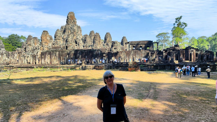 Angkor Thom mit seinem Bayon Tempel...