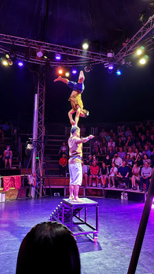 Abends im "Phare, The Cambodian Circus"