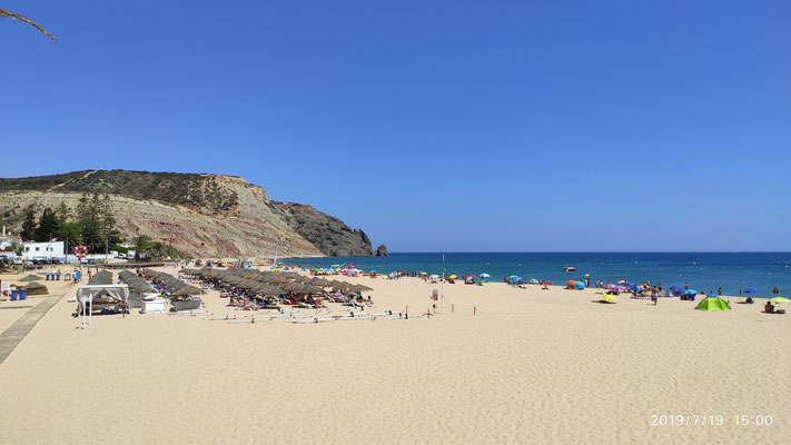 am "Praia da Luz"