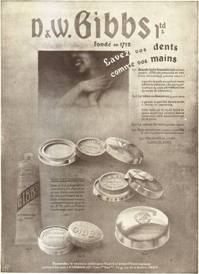 Publicité de 1915