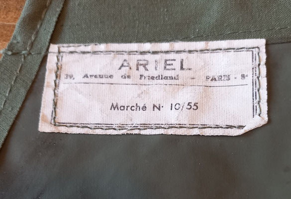 Fabricant Ariel en 1955