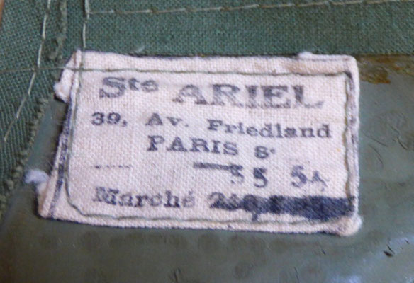 Fabricant Ariel en 1955