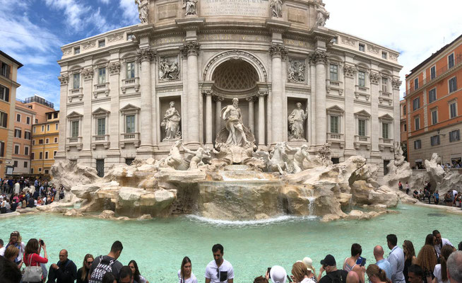 Trevi Brunnen in Rom