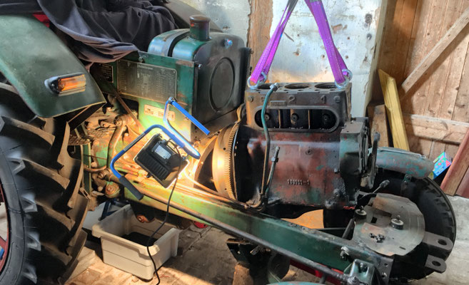 Die Motor Instandsetzung - Hanomag R27 Restauration