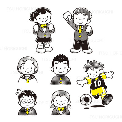 Gakken「中学受験をするか迷ったら最初に知ってほしいこと」　装丁画・中面イラスト作画