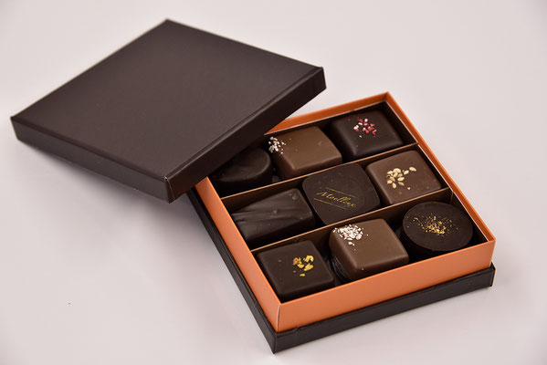 Boite de chocolats fins