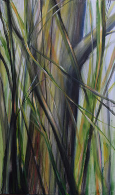 GRÜN, 90x150, Acryl, 2022