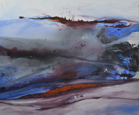 Bewegung, Acryl, 120x100, 2019
