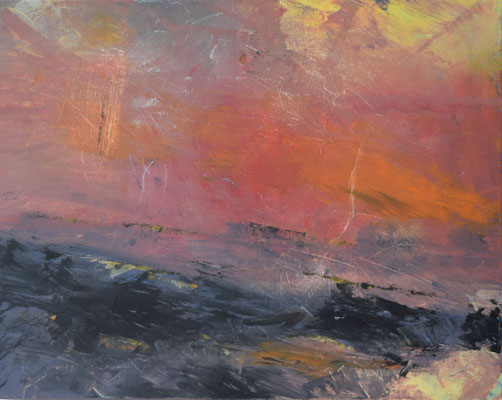Drama1, Acryl, 40x50, 2025
