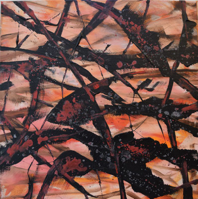 What Fish?, Acryl, 50x50, 2025