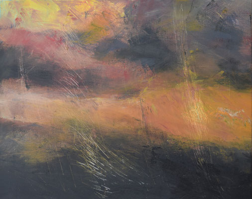 Drama 2, Acryl, 40x50, 2025