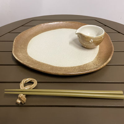 テーブルの直径が60cm
