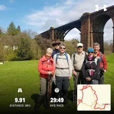 Day 5: Sedberg to Burneside (Part 1 to lunch). Photo by Mary Coles