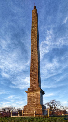 Umberslade Obelisk, Nuthurst (Photo by Evan Grant, 13 Dec 18)