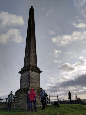 Umberslade Obelisk  (Photo by Tracey Mills, 22 Dec 18)