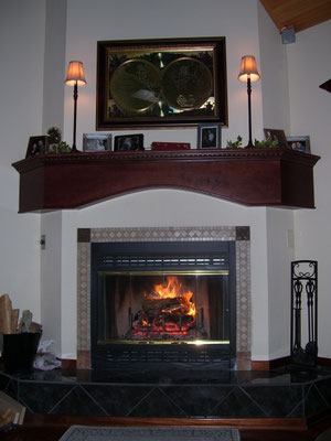 Fireplace Remodel - Before