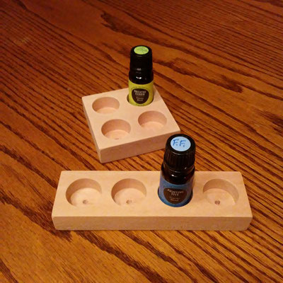 10ml Essential Oil Holders regular bottles. Square or rectangle. (Tested with EG bottles...oils not included.) 