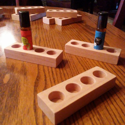 10ml EO Roller Bottle holders.  Rectangle. (Tested with EG bottles, oil not included)