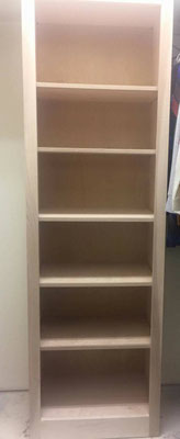 Closet cubbie, unfinished