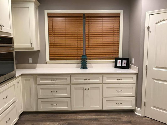  Cabinets, Recessed panels, painted