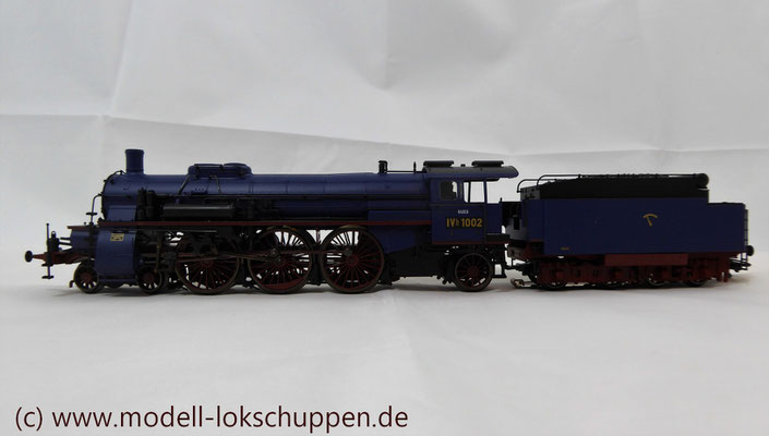 Schnellzuglokomotive Serie IVh der Gr.Bad.Sts.E. / Märklin 39021 MHI 2008    4