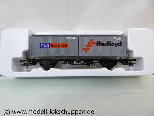 Märklin 47683 Containertragwagen der NS mit 2 Containern Nedloyd, P&O