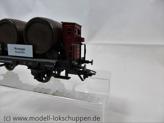 Märklin 46743  Weinfasswagen mit Bremserhaus der K.W.St.E.      5