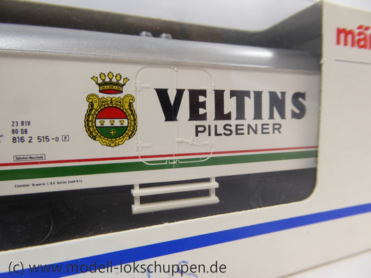 Märklin 4416 /Kühlwagen Veltins Pilsener der DB     4