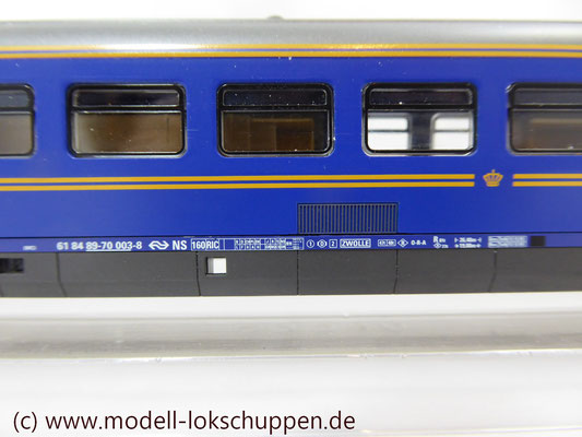 Märklin 4362 Königlicher Reisezug-wagen Intercity A der NS