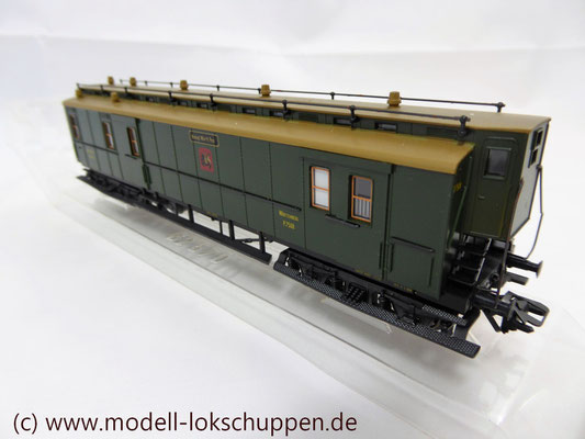 Postwagen (Post 4) der Königlich Württembergischen Post / Märklin 4229