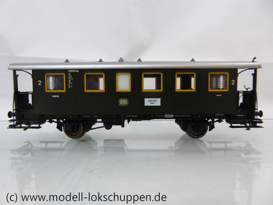 Märklin 43010 Nebenbahnwagen 2Kl. DB Epoche 3 grün H0     3