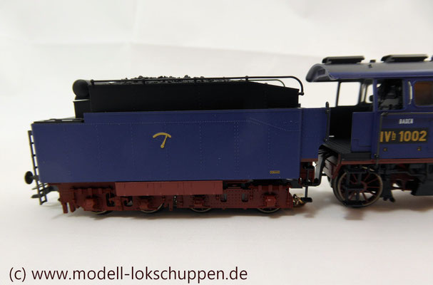 Schnellzuglokomotive Serie IVh der Gr.Bad.Sts.E. / Märklin 39021 MHI 2008    11