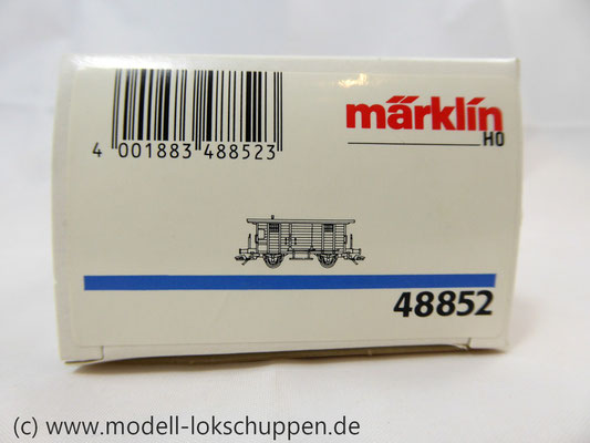 Märklin 48852 / Heizwagen Typ H der K.W.St.E. mit 2 Bremserbühnen      7