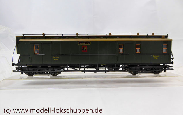 Märklin 4229 Schnellzug-Postwagen der Königlich Württembergischen Post    1