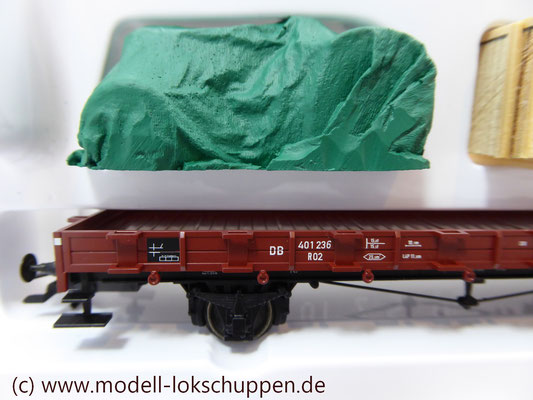 Rungenwagen mit Beladung DB- Sondermodell Modellbahnaustellung Köln 2004 / Märklin 48304