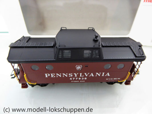 Märklin 45705  Güterzugbegleitwagen  Caboose Typ N5c der Pennsylvania Railroad    8