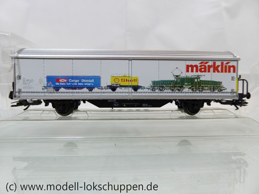 Märklin 4735 84735,3 Hbils-vy Schiebewandwagen in Sonderausführung SBB-CFF