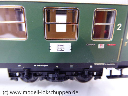 Märklin 43930 H0 Schnellzugwagen der DB 1./2. Klasse AB4üm-63 der DB     4