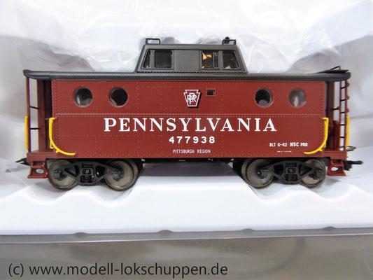 Märklin 45705  Güterzugbegleitwagen  Caboose Typ N5c der Pennsylvania Railroad    3