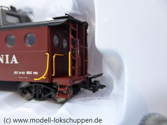 Märklin 45705  Güterzugbegleitwagen  Caboose Typ N5c der Pennsylvania Railroad    7