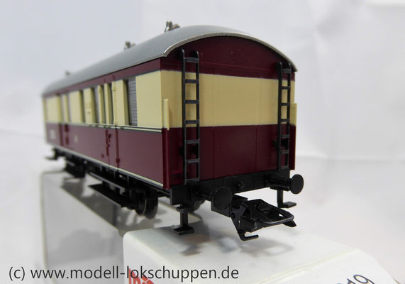 Märklin 43151 / Einheitsnebenbahnwagen Postwagen Pwi der DB Sonderfahrt "Nördlingen - Göppingen"    6