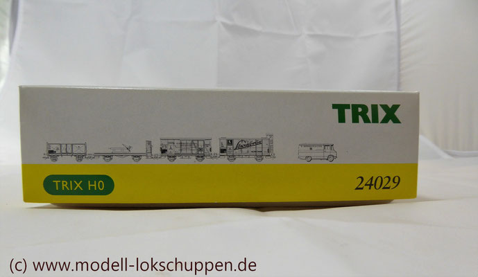 Trix 24029 H0 Güterwagen-Set "Schiffsausrüstung"/ "Tor zur Welt"    1