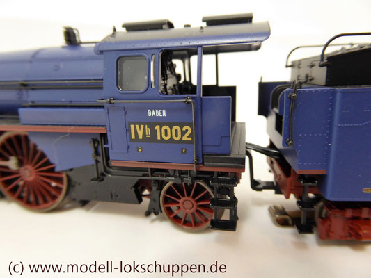 Schnellzuglokomotive Serie IVh der Gr.Bad.Sts.E. / Märklin 39021 MHI 2008    8