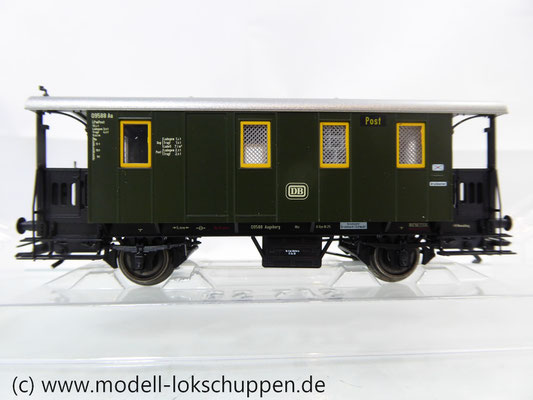 Märklin 43030 Nebenbahnwagen Post und Gepäckwagen der DB H0   3