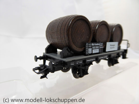 Märklin 46743  Weinfasswagen mit Bremserhaus der K.W.St.E.      6